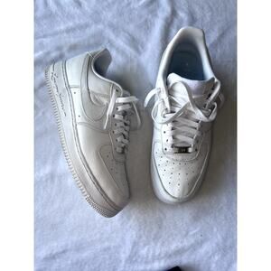 Nike NOCTA Air Force 1 Triple White Mens Size 10.5 AF1